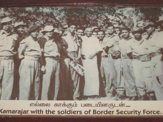 kamarajar photos With Border Security Force